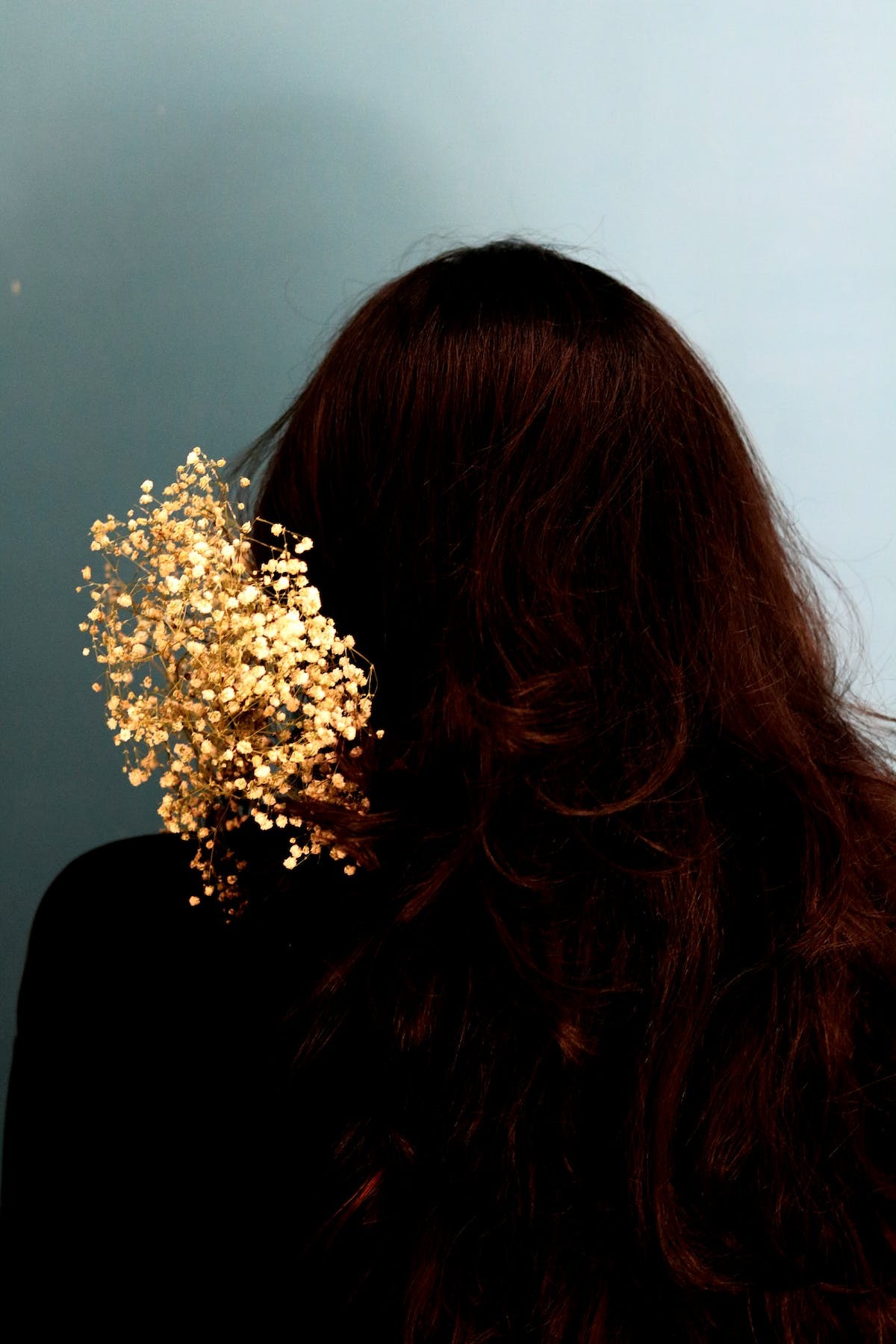 cheveux lustrés